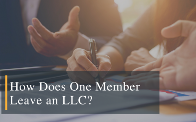 How Does One Member Leave an LLC?